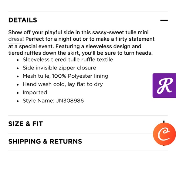 Tiered tulle dress - Picture 2 of 4